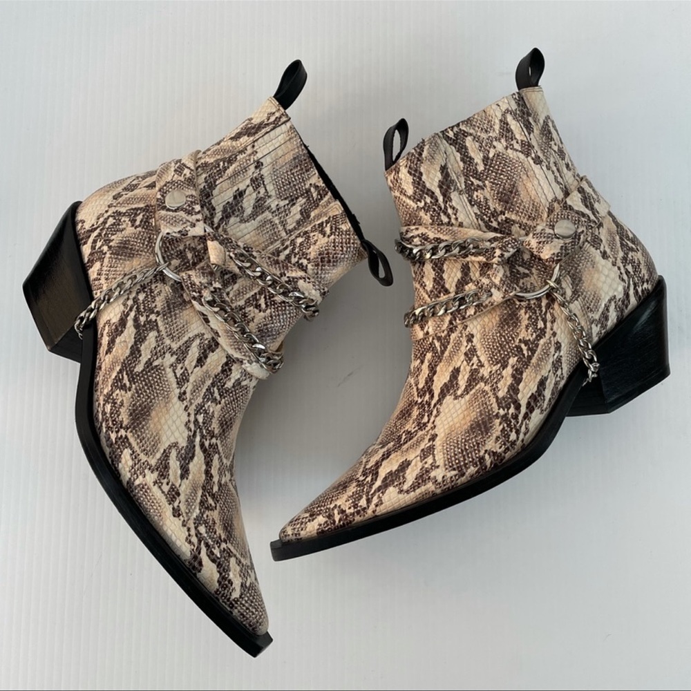 Brand New Anine Bing Harris Boot in Python, Size 7